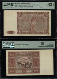 100 złotych 15.07.1947, seria C, numeracja 64060