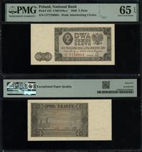 2 złote 1.07.1948, seria CF, numeracja 7750083, 