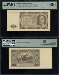 10 złotych 1.07.1948, seria AY, numeracja 226244