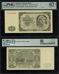 50 złotych 1.07.1948, seria EL, numeracja 531208
