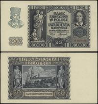 20 złotych 1.03.1940, seria H, numeracja 2629486