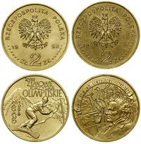zestaw 2 x 2 złote 1997, 1998, Warszawa, 200-lec