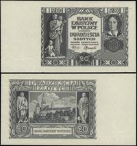 20 złotych 1.03.1940, bez oznaczenia serii, nume