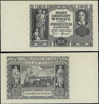 20 złotych 1.03.1940, bez oznaczenia serii, nume