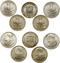 zestaw 5 monet, Warszawa, w skład zestawu wchodz