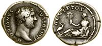 denar 136, Rzym, Aw: Głowa cesarza w prawo, HADR
