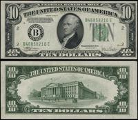 10 dolarów 1934 C, seria B 46858210 E, zielona p