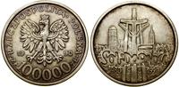 100.000 zł 1990, Warszawa, Solidarność 1980–1990