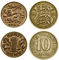 zestaw 2 monet, w skład zestawu wchodzi: 10 sent