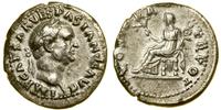 denar 69–71, Rzym, Aw: Głowa cesarza w wieńcu la