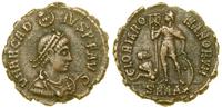 brąz 392–395, Nicomedia, Aw: Popiersie cesarza w