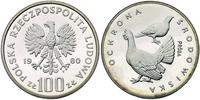 100 złotych 1980, GŁUSZCE- PRÓBA, Parchimowicz P