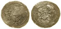denar bez daty (1138–1146), Aw: Książe na tronie