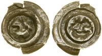 brakteat XIII/XIV w., czworonożne zwierzę w lewo