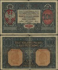 100 marek polskich 9.12.1916, jeranał, seria A, 