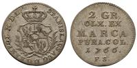 2 grosze srebrne 1766
