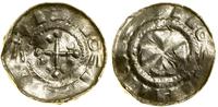 denar krzyżowy X/XI w., Aw: Krzyż grecki z ramio