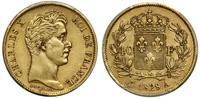40 franków 1828 A, Paryż, złoto, ok. 12.9 g, ład