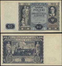 20 złotych 11.11.1936, seria AD, numeracja 28703