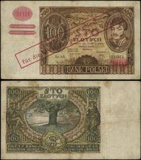 100 złotych 1939, seria AB, numeracja 1983073, o
