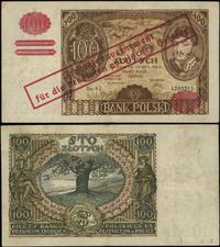 100 złotych 1939, seria AJ, numeracja 4202215, f