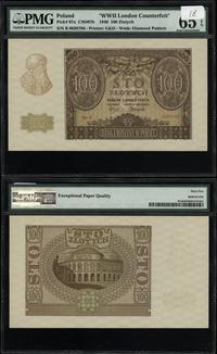 100 złotych 1.03.1940, seria B, numeracja 063079
