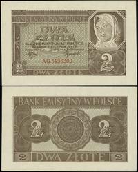 2 złote 1.08.1941, seria AG, numeracja 3495380, 
