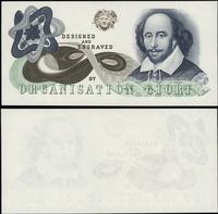 banknot testowy - William Shakespeare lata 70 XX