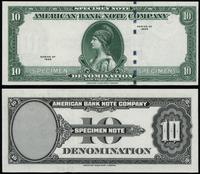 banknot testowy - 10 Units 1929, Nowy York, SPEC