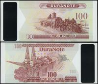 banknot testowy - DuraNote (100 units) 1980–1990