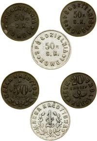 zestaw 3 monet 1922–1931, w skład zestawu wchodz