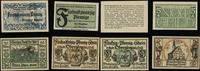 zestaw 4 bonów 1920–1921, w zestawie: 25 fenigów