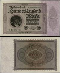 100.000 marek 1.02.1923, seria C, numeracja 1109
