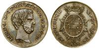 1/2 paolo 1856, Florencja, srebro, 1.32 g, piękn