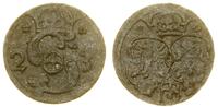 denar 1623, Kraków, skrócona data 2-3 po bokach 
