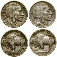 zestaw 2 x 5 centów 1916 F, 1917 F, Filadelfia, 