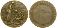 medal nagrodowy 1926, Aw: Para ogrodników sadząc