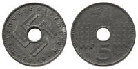 5 fenigów 1940 / A, niewielka korozja na awersie