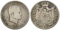 5 lirów 1808 / M, Mediolan, patyna