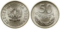 50 groszy 1949, Warszawa, aluminium, Parchimowic