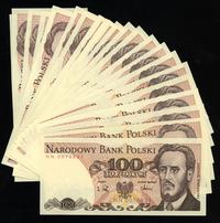 25 x 100 złotych 1.06.1986 i 1.12.1988, serie: N
