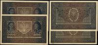 zestaw: 2 x 5.000 marek polskich 7.02.1920, seri