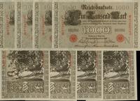 Niemcy, zestaw: 10 x 1.000 marek, 21.04.1910