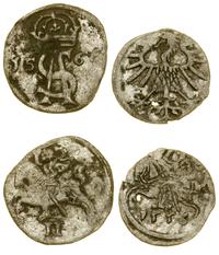 zestaw 2 monet, Wilno, dwudenar 1566, denar 1556