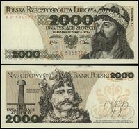 2.000 złotych 1.06.1979, seria BK, numeracja 536