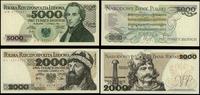 zestaw: 2.000 złotych i 5.000 złotych 1.06.1979,
