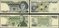 zestaw: 1.000 złotych i 5.000 złotych 1.06.1982 