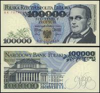 100.000 złotych 1.02.1990, seria BK, numeracja 7