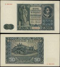 50 złotych 1.08.1941, seria E, numeracja 3661952