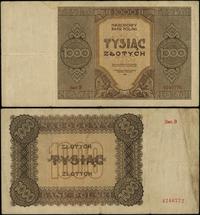 1.000 złotych 1945, seria A, numeracja 4246772, 